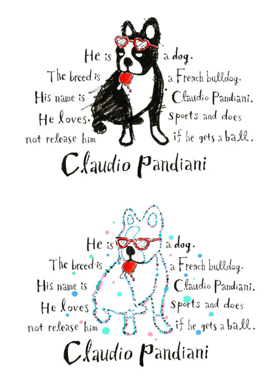 『Claudio Pandiani』、Tシャツ